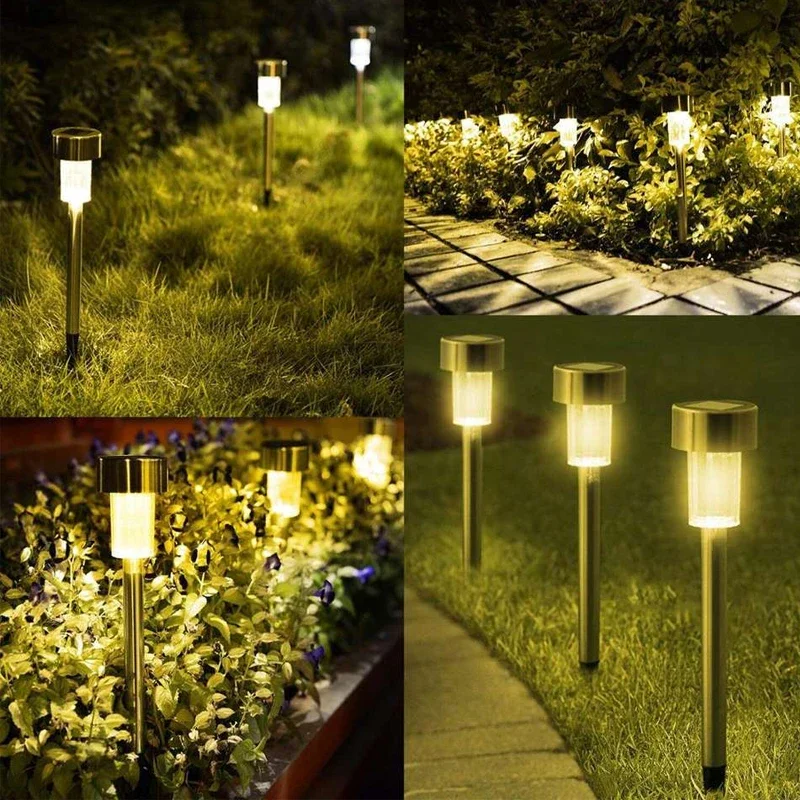 LED Solar Light Outdoors Landscape Spotlights Wireless Waterproof Outdoor Solar LED light  Atmosphere Lighting for Yard Garden