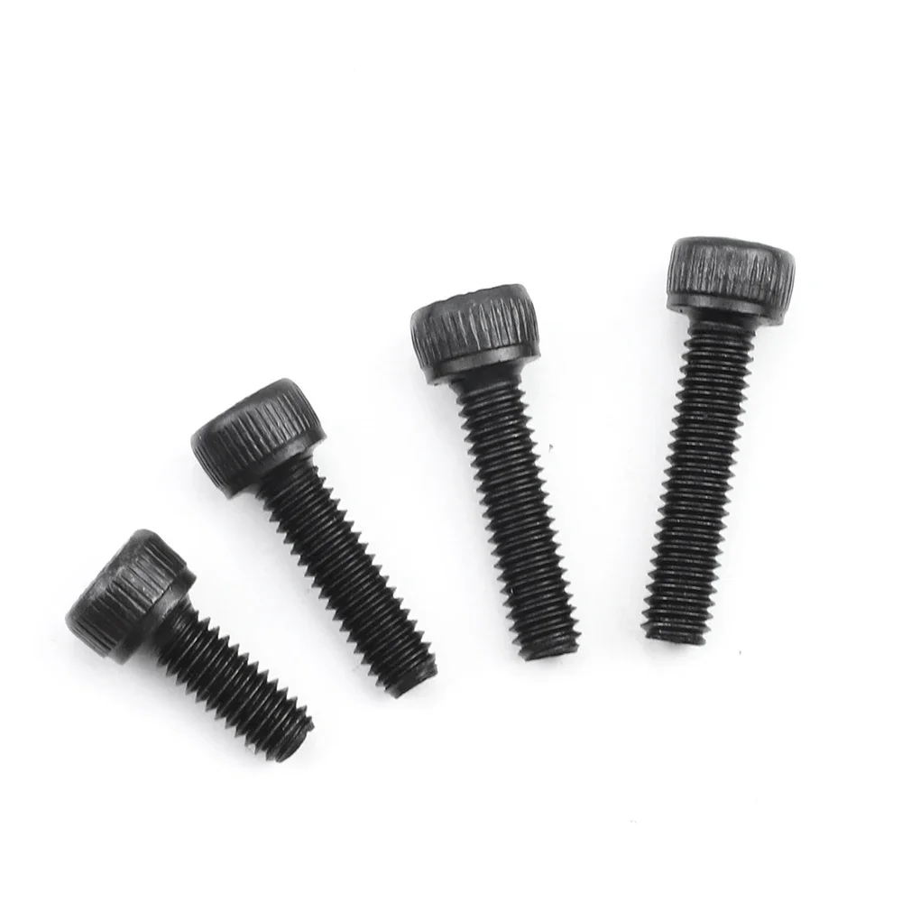 JUIDINTO 3-50pcs Hex Socket Head Cap Screw 12.9 Carbon steel Allen Screw M2-M10 Hex Cap Screw Bolt for Motorcycle Bicycle Car