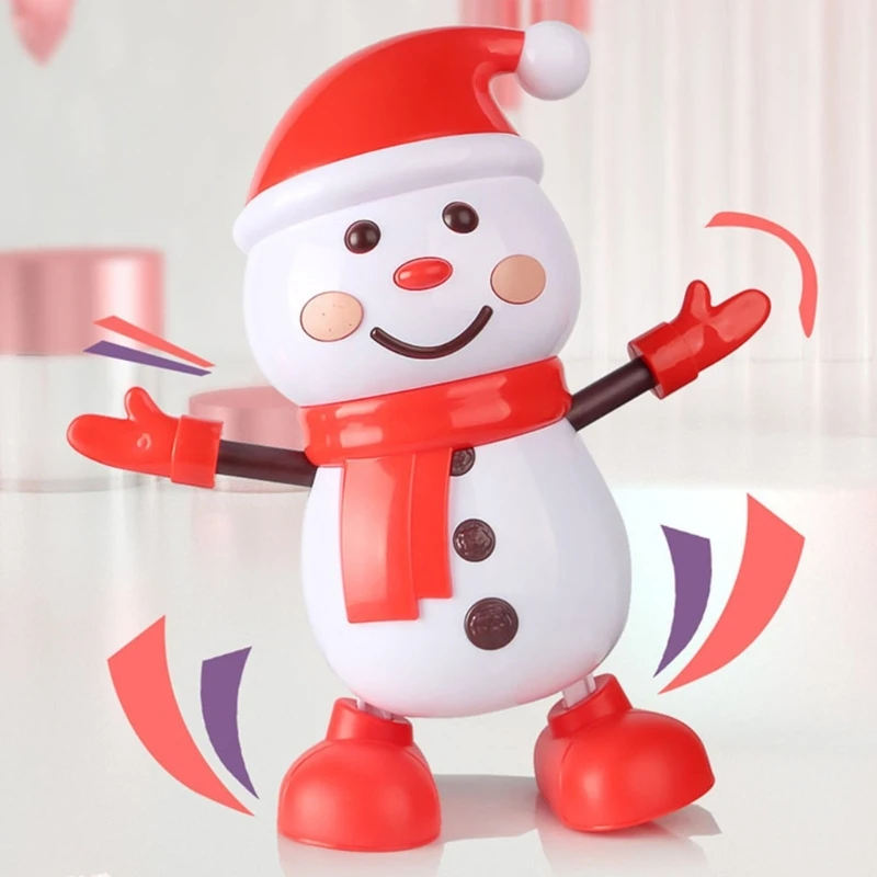 음악과 조명이 있는 춤추는 눈사람, 민첩한 댄스가 있는 대화형 Twerking 눈사람, 쉬운 설정 이동 전기 이동 장난감 15UB