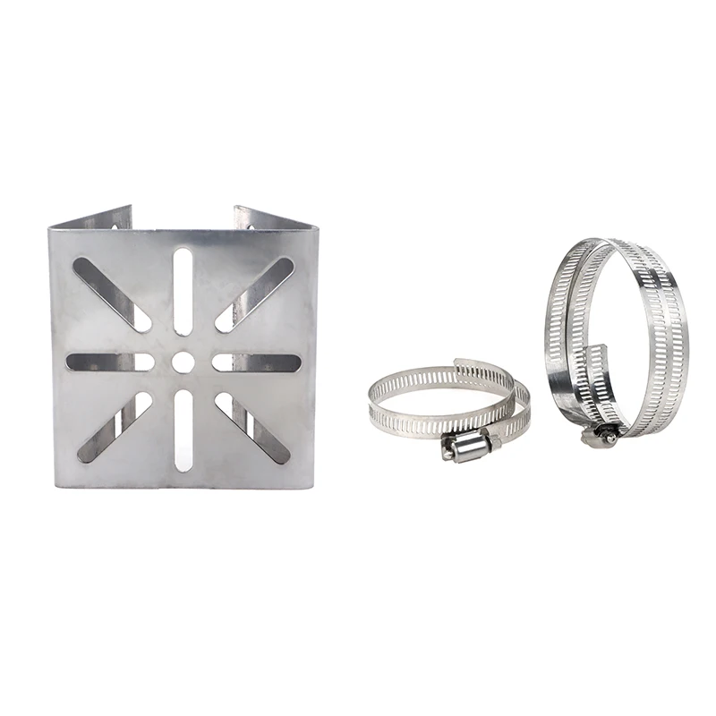 1 مجموعة ل قوس مراقبة القطب في الهواء الطلق لوحة مهايئ عالمية 100/200 مللي متر طوق طويل مع لوحة تثبيت الكاميرا الفولاذ المقاوم للصدأ #5