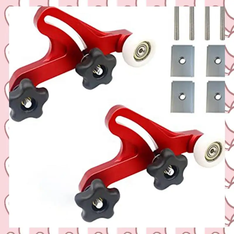 

HHTL Dual Universal Adjustable Table Feather Loc Boards For Table Saw Guides, Woodworking Tools