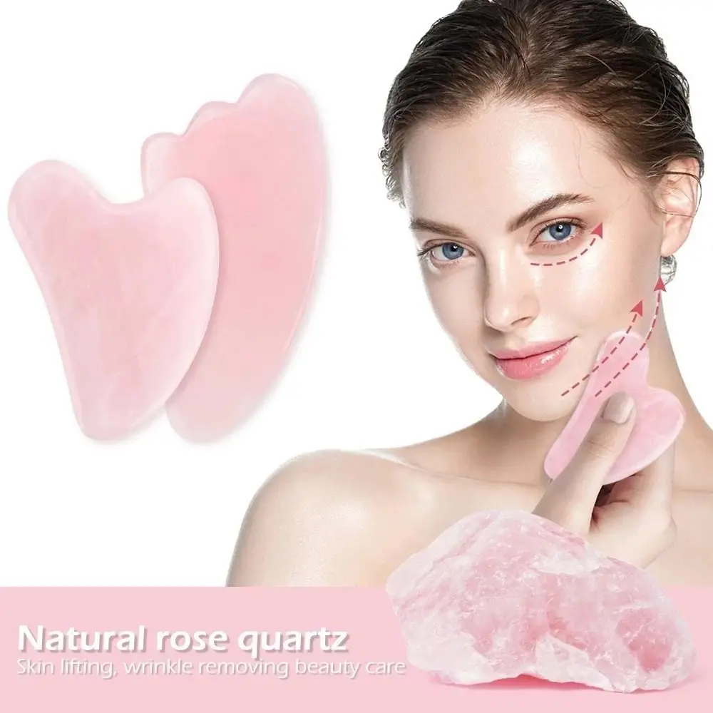 Portable Resin Massage Board Skin Scraping Manual Guasha Plate Face Neck Back Body Legs Gua Sha Scrapers Tools