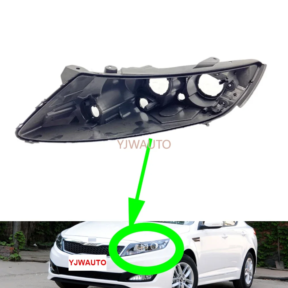 

For Kia K5 Optima 2009 2010 2011 2012 2013 Headlamp House Car Headlight Base Replacement Auto Front Lamp Holder Back Support