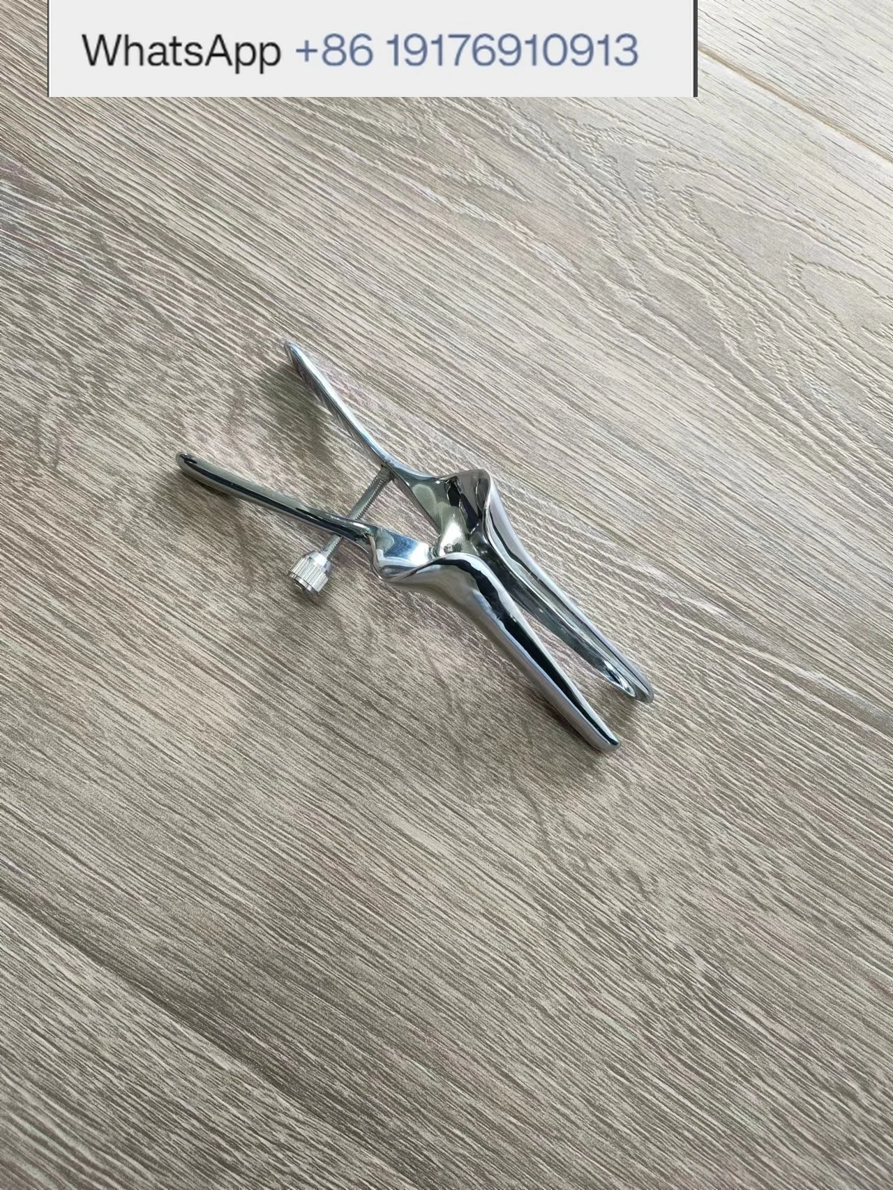 Split Medium Stainless Steel Retractor Expansion Mirror Tool