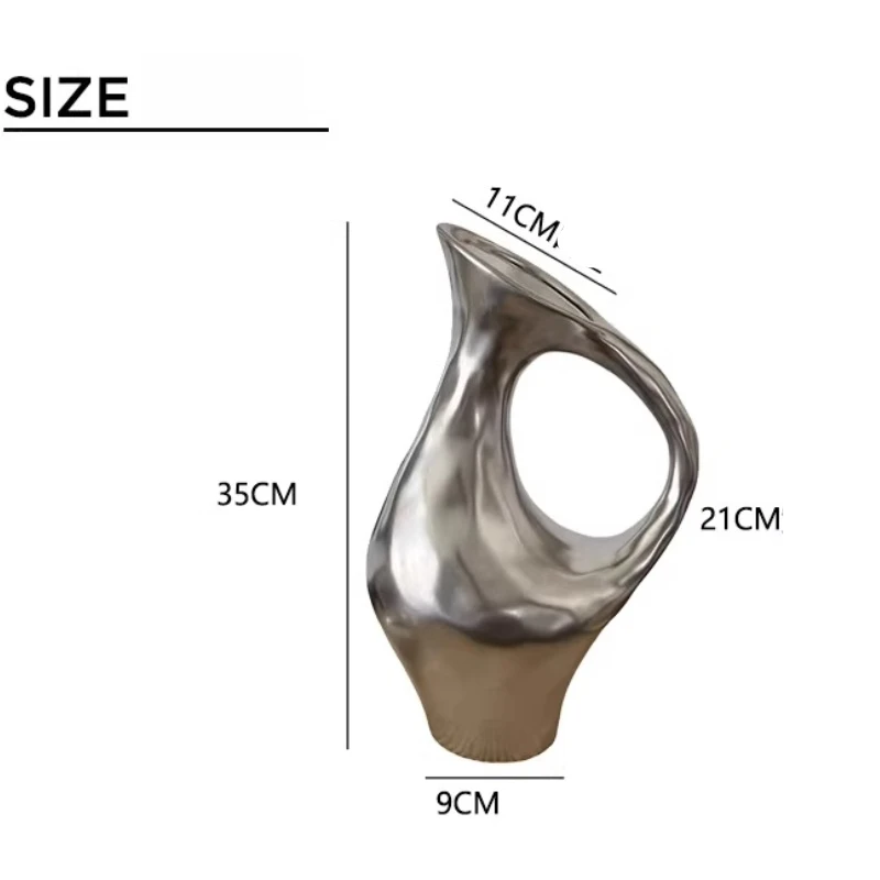 

2026 Pot Vase Home Living Room Decoration Simulation Flower Ornament Home Decor Desktop Furnishings Miniatures تحف كبيره للمنزل