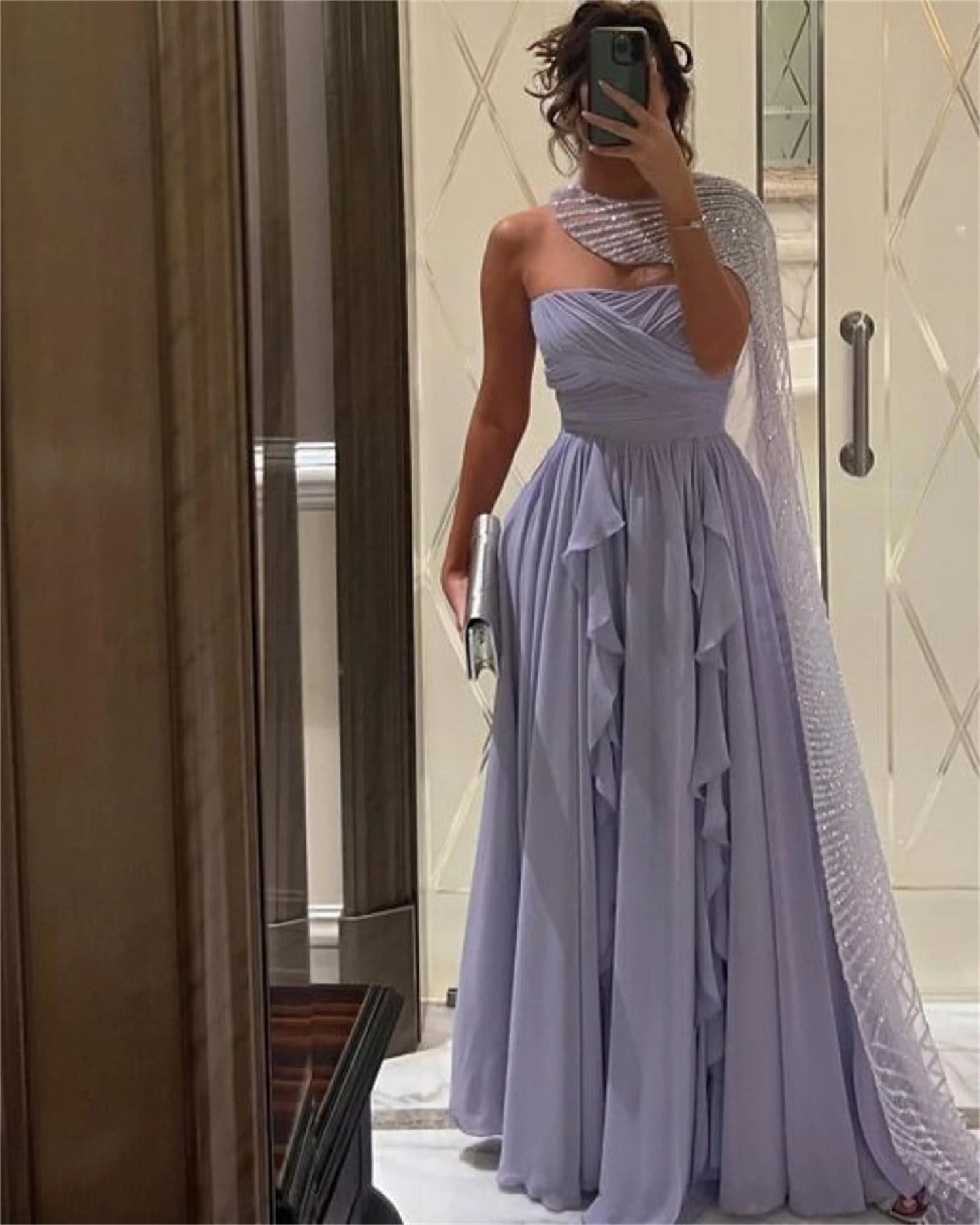 Eid Al-fitr Evening Dresses Woman Elegant Women\'s Dresses for Wedding Party Dresses and Events Sequins Sharonsaid Luxurious Arab