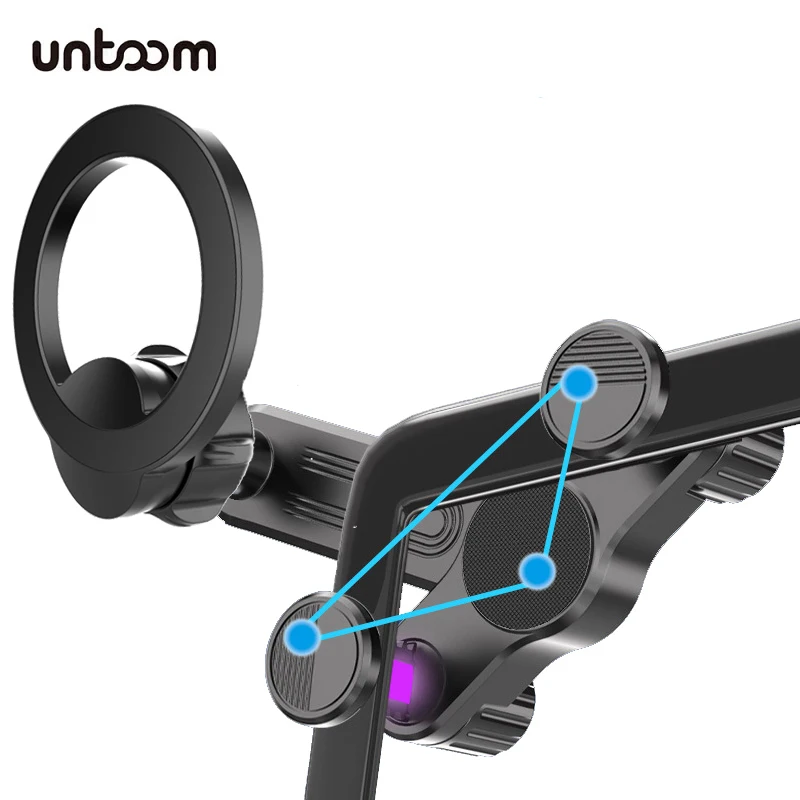 

Универсальный магнитный автомобильный держатель для iPhone MagSafe, Xiaomi, Samsung, магнитная подставка для телефона в автомобиль для Tesla 3/Y/S/X, крепление на экран