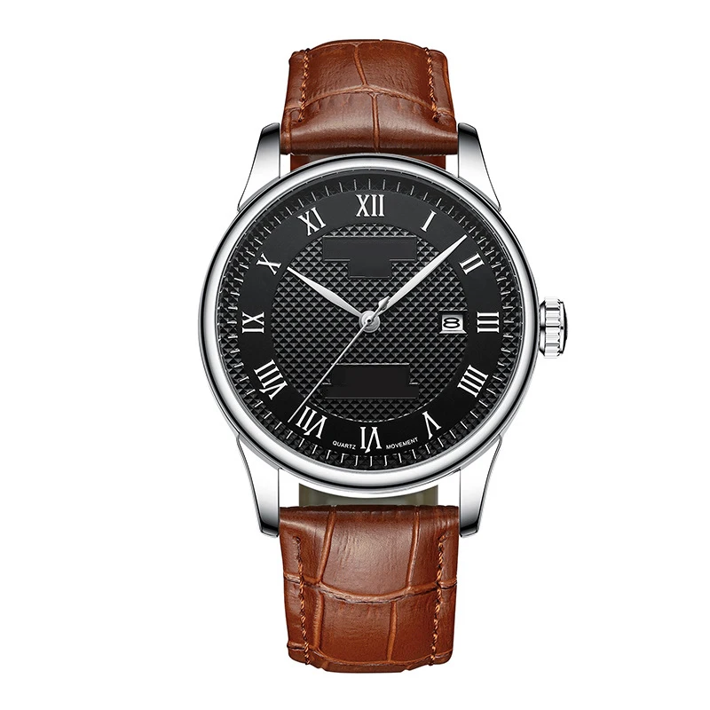 ساعات كوارتز رجالية فاخرة للرجال ساعات يد كوارتز رجالية من الفولاذ المقاوم للصدأ ماركة مقاومة للماء تصميم ساعات رجالية ميكانيكية