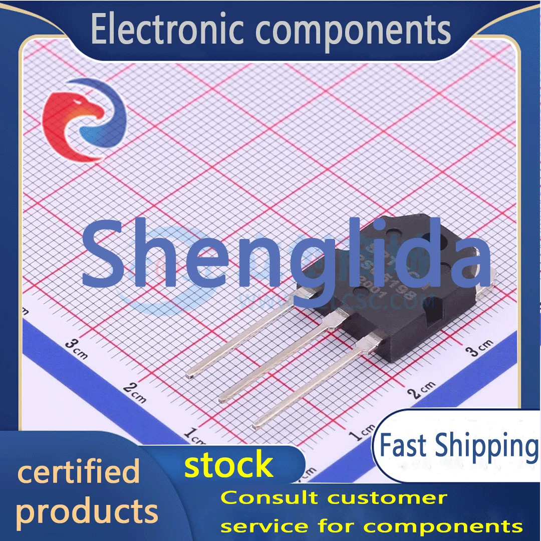 2SC5198 packaged TO-3PN transistor (BJT) brand new stock 1PCS purchasable