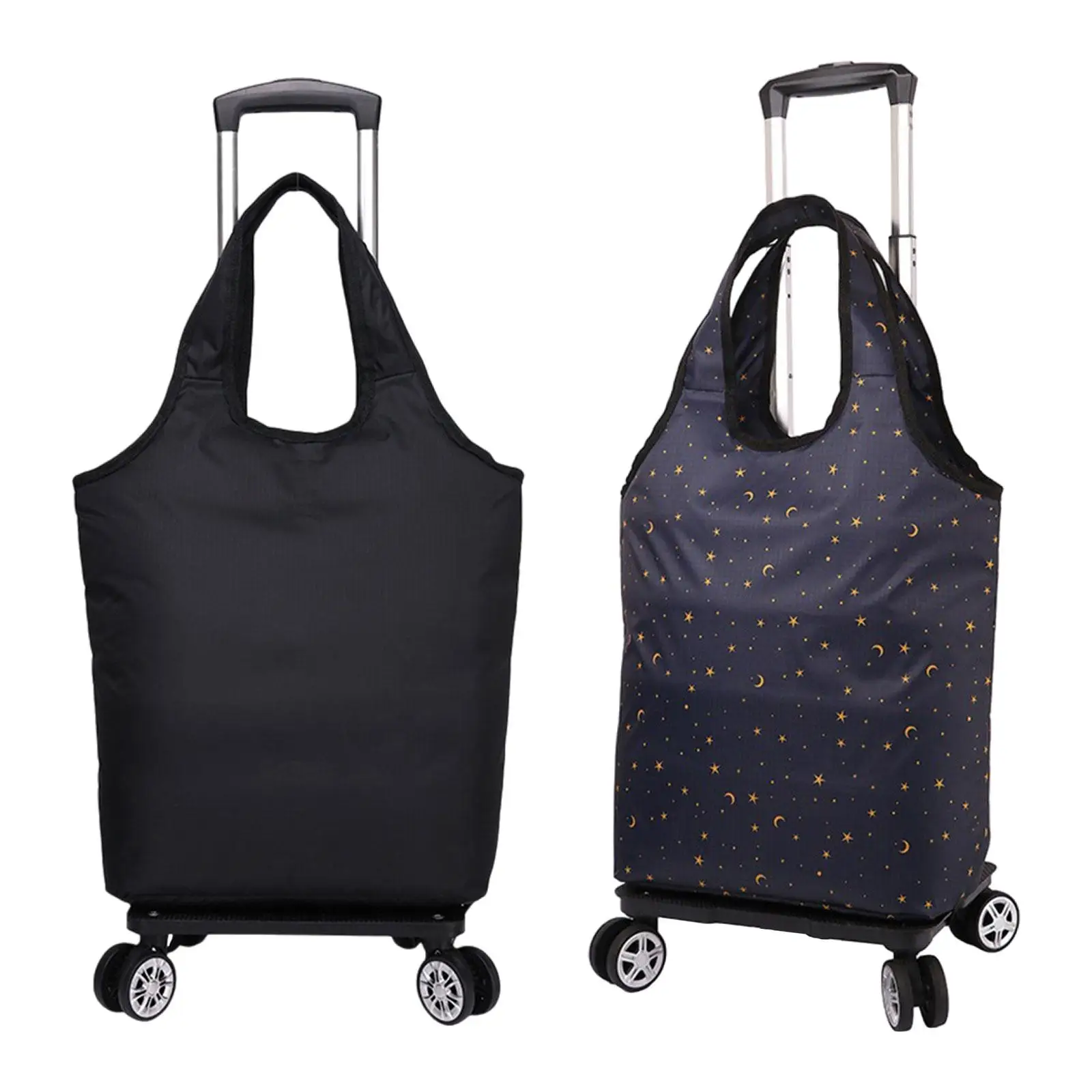 Backpack with wheels Practical trolley suitcase for umbrella luggage vegetables