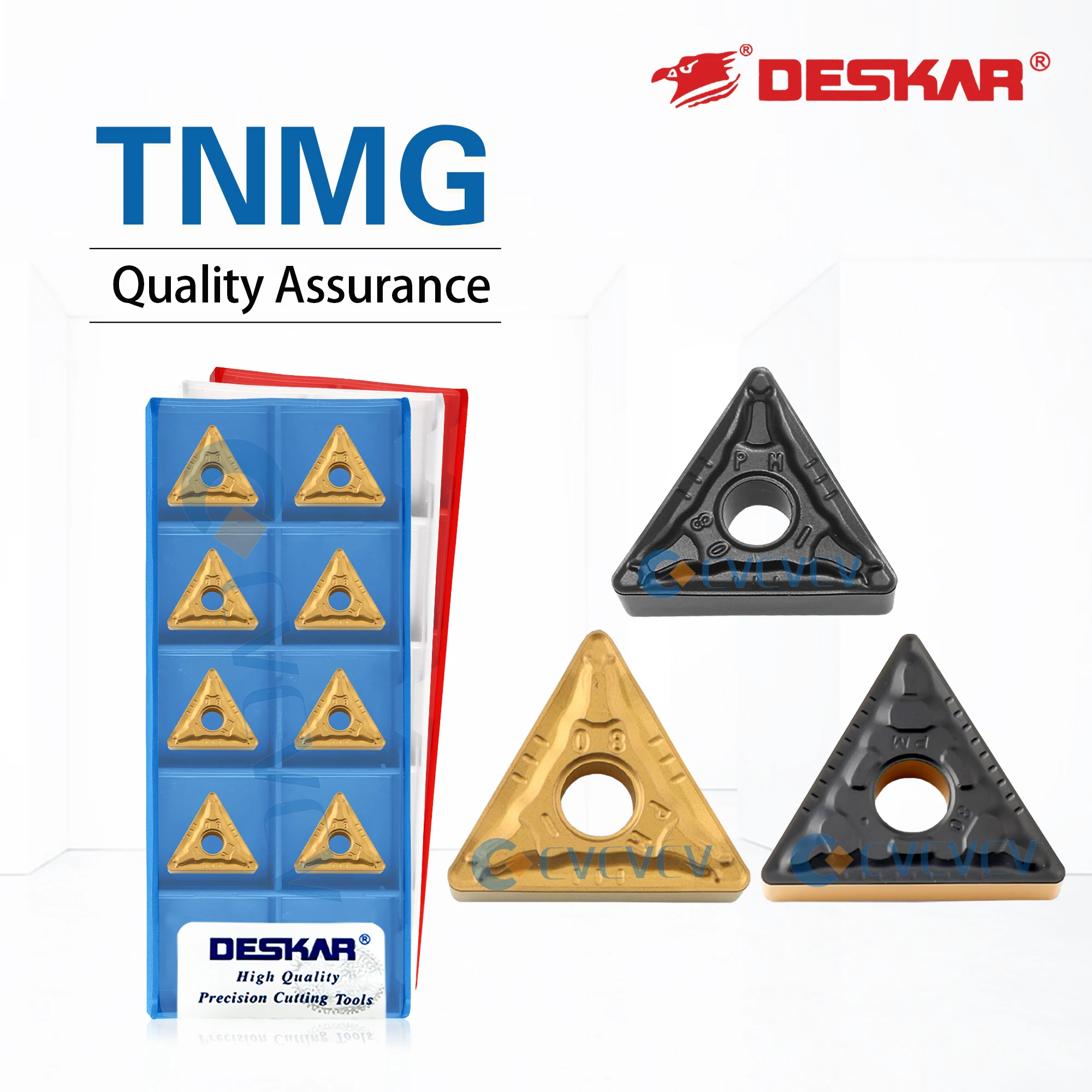 

DESKAR Numerical Control 100% Original CNC lath Turning Tool TNMG220408-PM LF9018 LF9118 LF9218 Used For Processing Stainl Steel