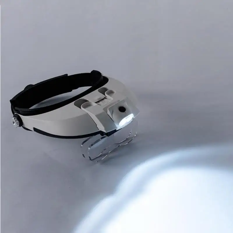 LED Headband Magnifier Hands Free Magnifying Glasses, Beekeeping Equipment, Queen Rearing, Beekeeper Supplies, Bees Tools