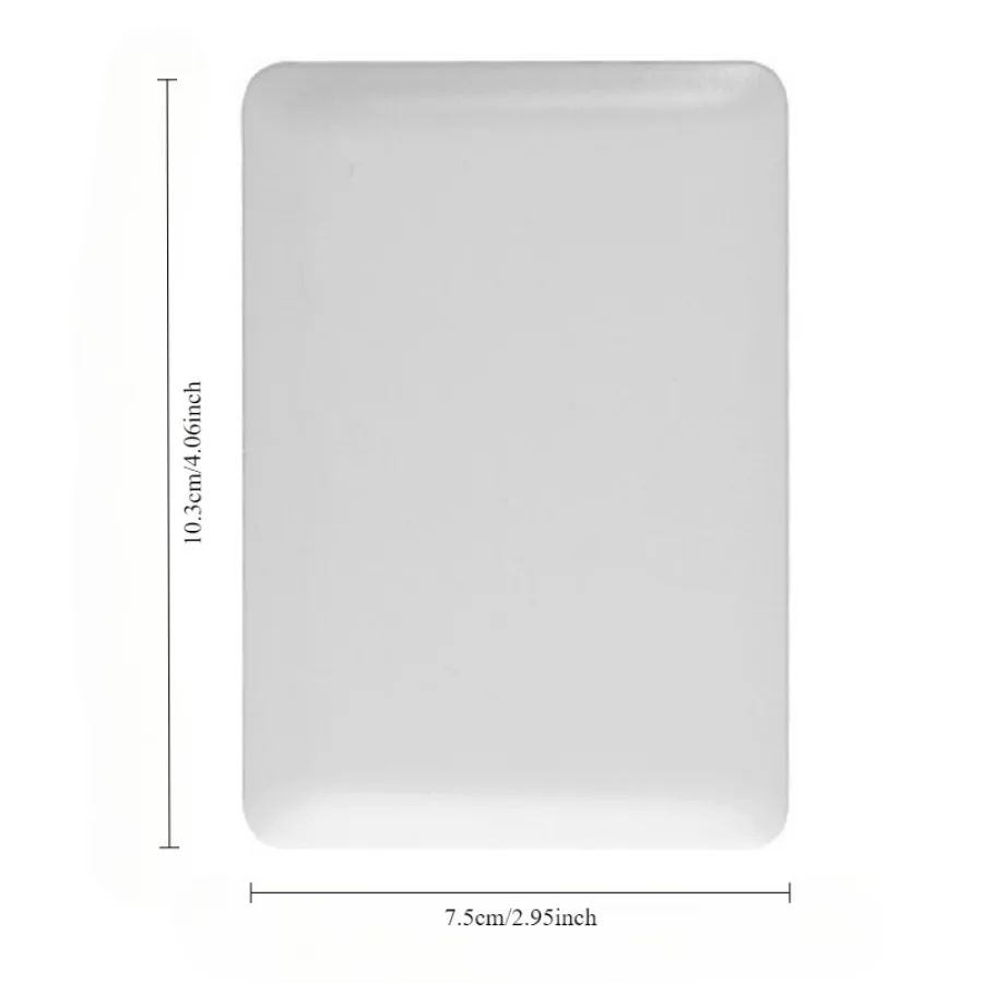 Hochwertige Mini Make-up Spiegel Notebook MacBook Silber weiß Kosmetik spiegel neues Design tragbare Make-up Spiegel Kompakt spiegel