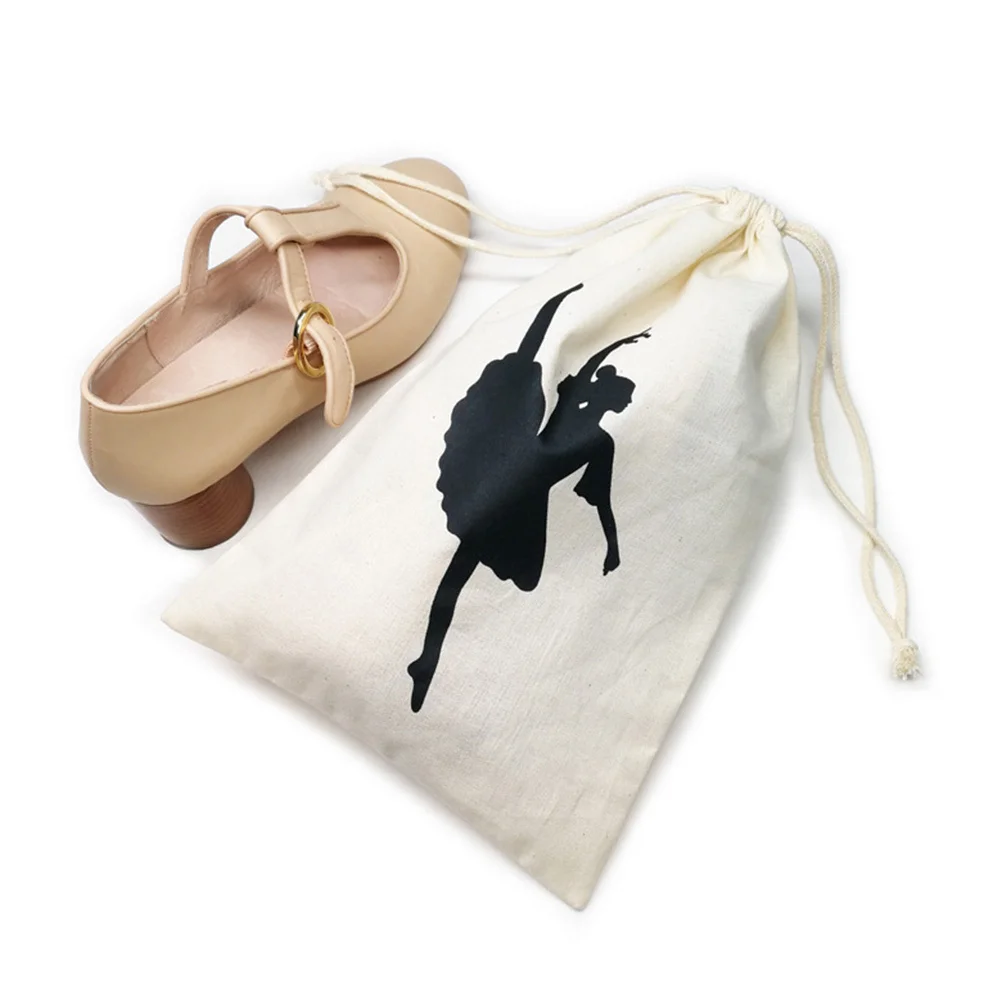 2pcs Pointe Shoe For Ballet Drawstring Storage Pouch For Dance Shoes Ballet Accessories 'S Dance Bag Multi-Function