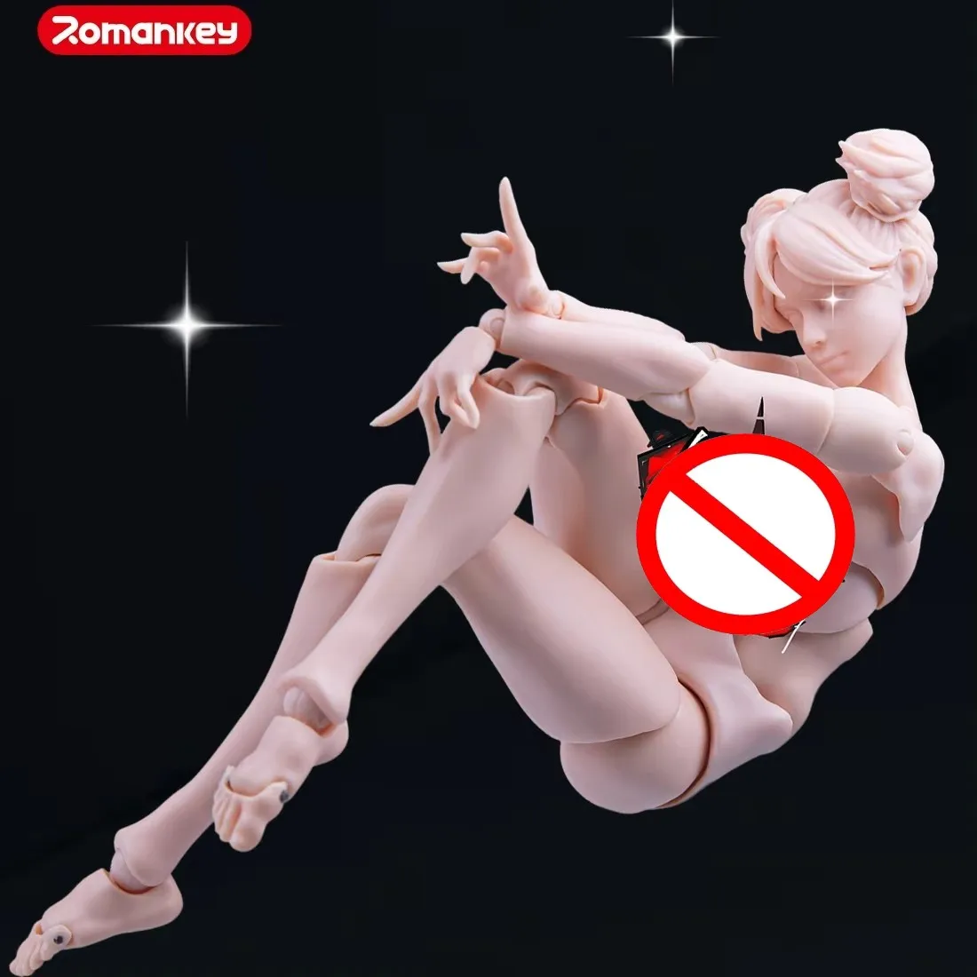 

Romankey X Cowl 1/12 Super Mobile Girl Nude Reproduction Model For Body Painting Anime Action Collection Christmas Gifts