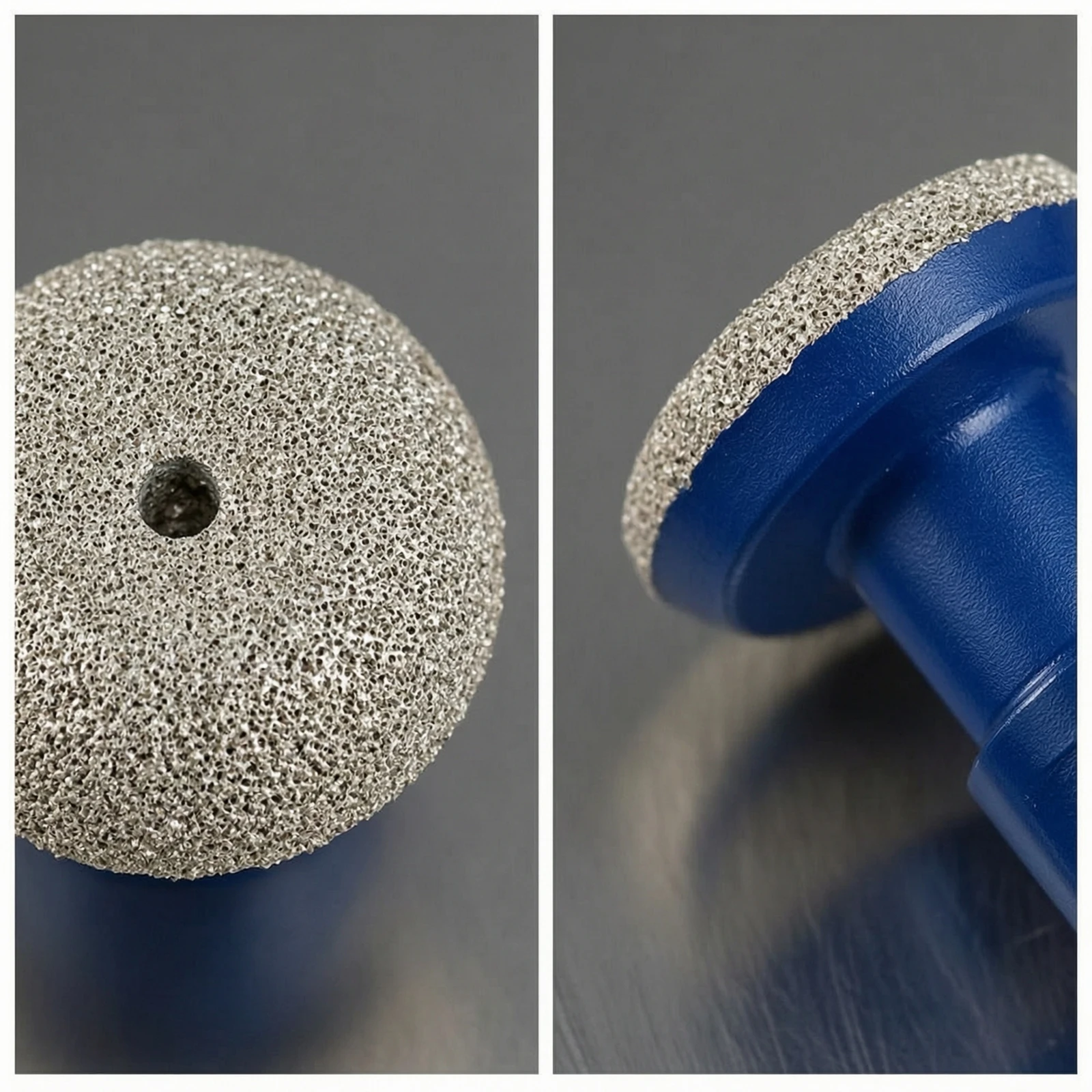 Stone Grinding Drill Head Agressif Diamond Burr with Metal Shank Diamond Carving Head Long-Lasting Embouts Diamantés Heavy-Duty