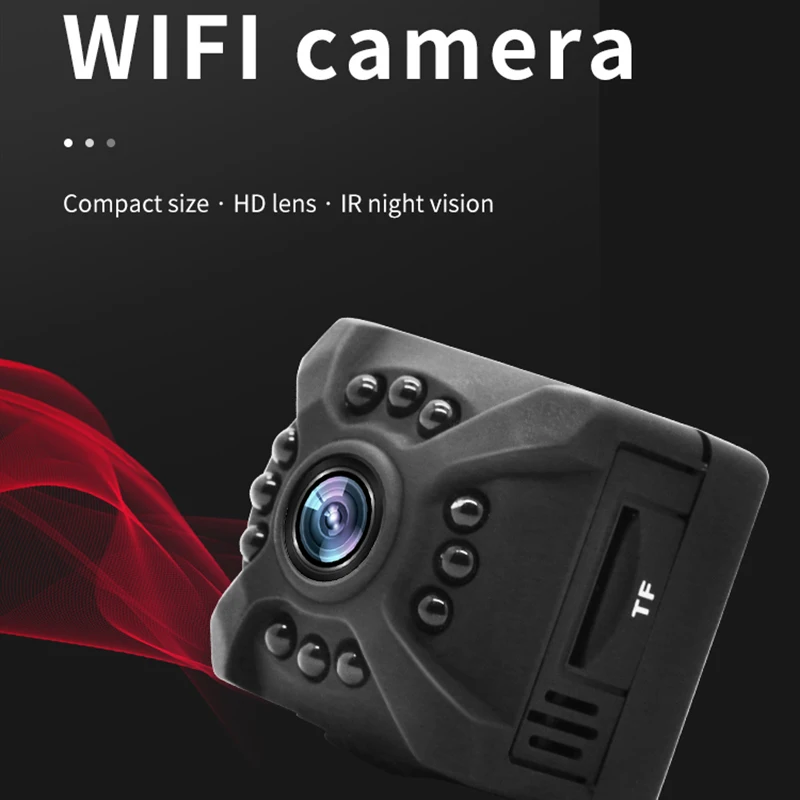 X5 Security Camera  Office Meeting  Hd Night Vision  1080P  Insert Memory Card  Mini  Monitoring No Drive Built-in Microphone