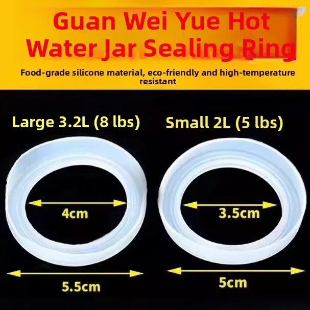 

Universal Warm Bottle Mouth Seal Ring Insulated Water Bottle Base Seal Ring Home Use Bottle Cap Inner Tank Glass Vacuum Flask