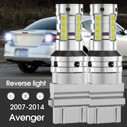 Canbus LED Reverse Light Backup Lamp 2pcs Accessories For Dodge Avenger 2007 2008 2009 2010 2011 2012 2013 2014