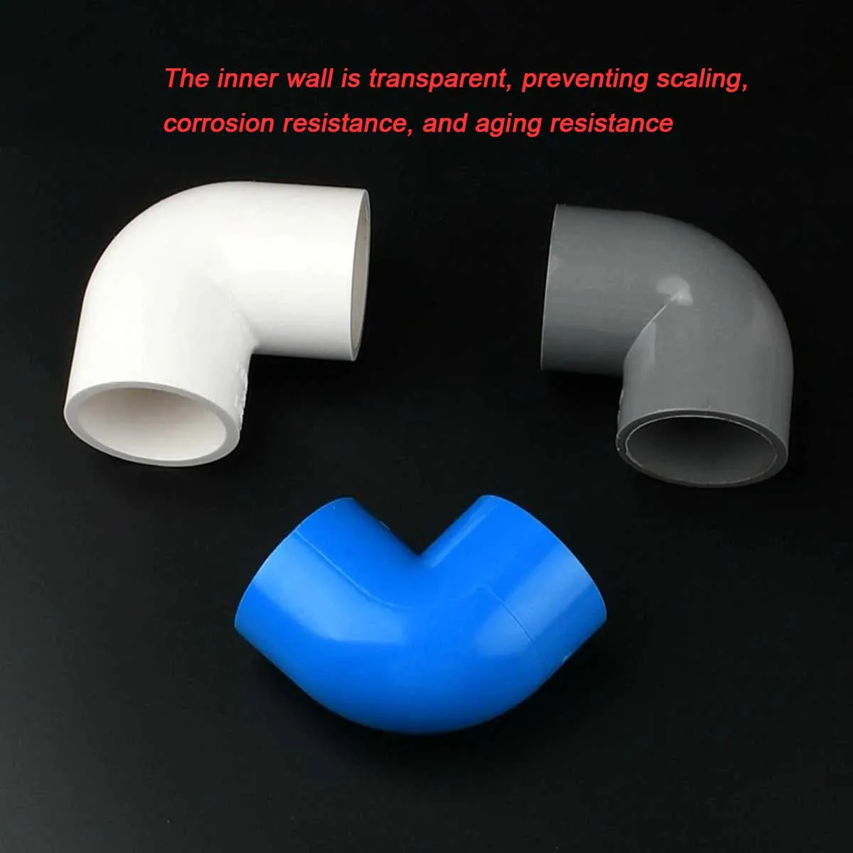 

1~2pcs 20~63mm PVC 90 Degree Elbow Connector Aquarium Fish Tank Tools Garden Irrigation Water Pipe Connectors Adapter