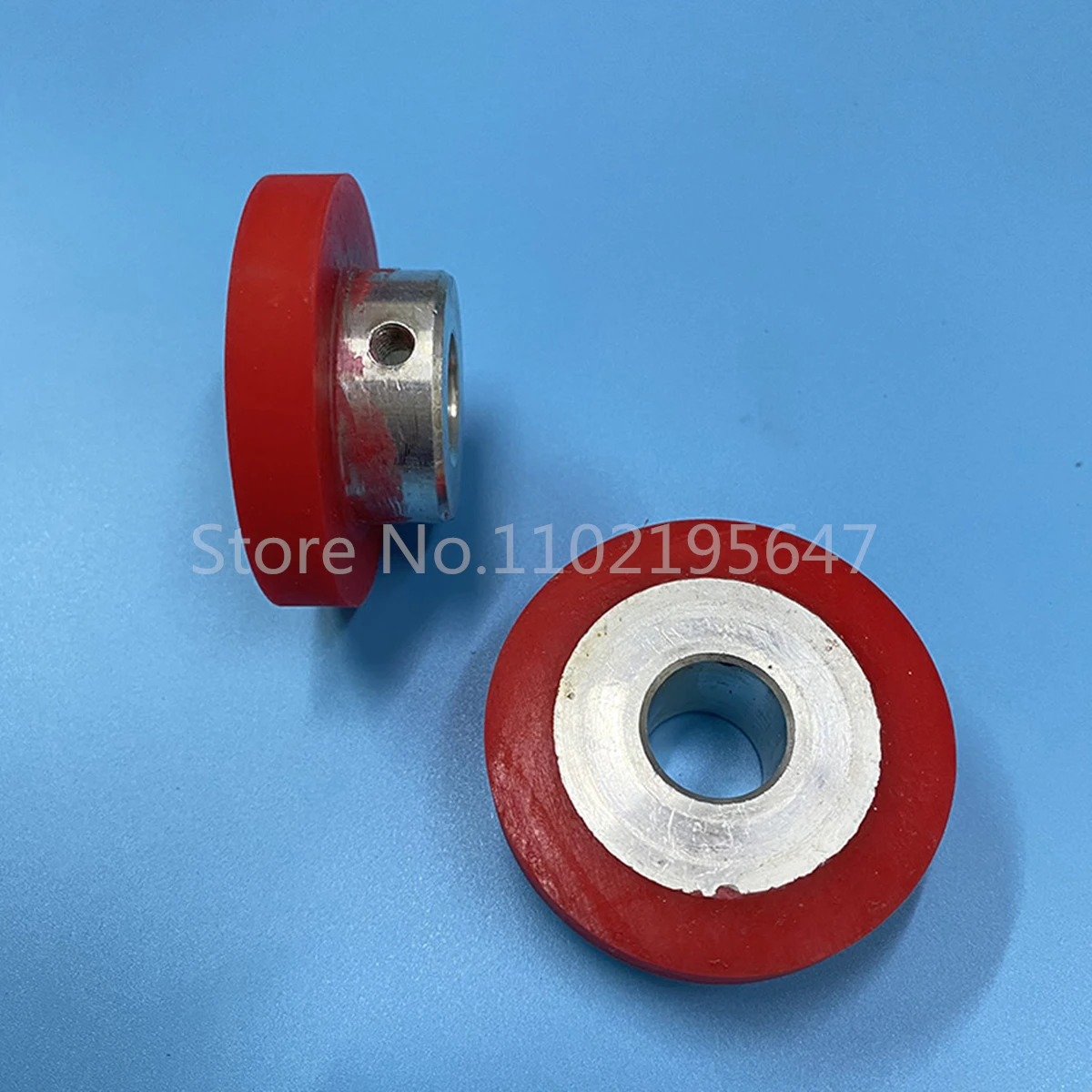 2 Pcs Vertical Packing Machine Rubber Press Wheel For Packaging Machinery