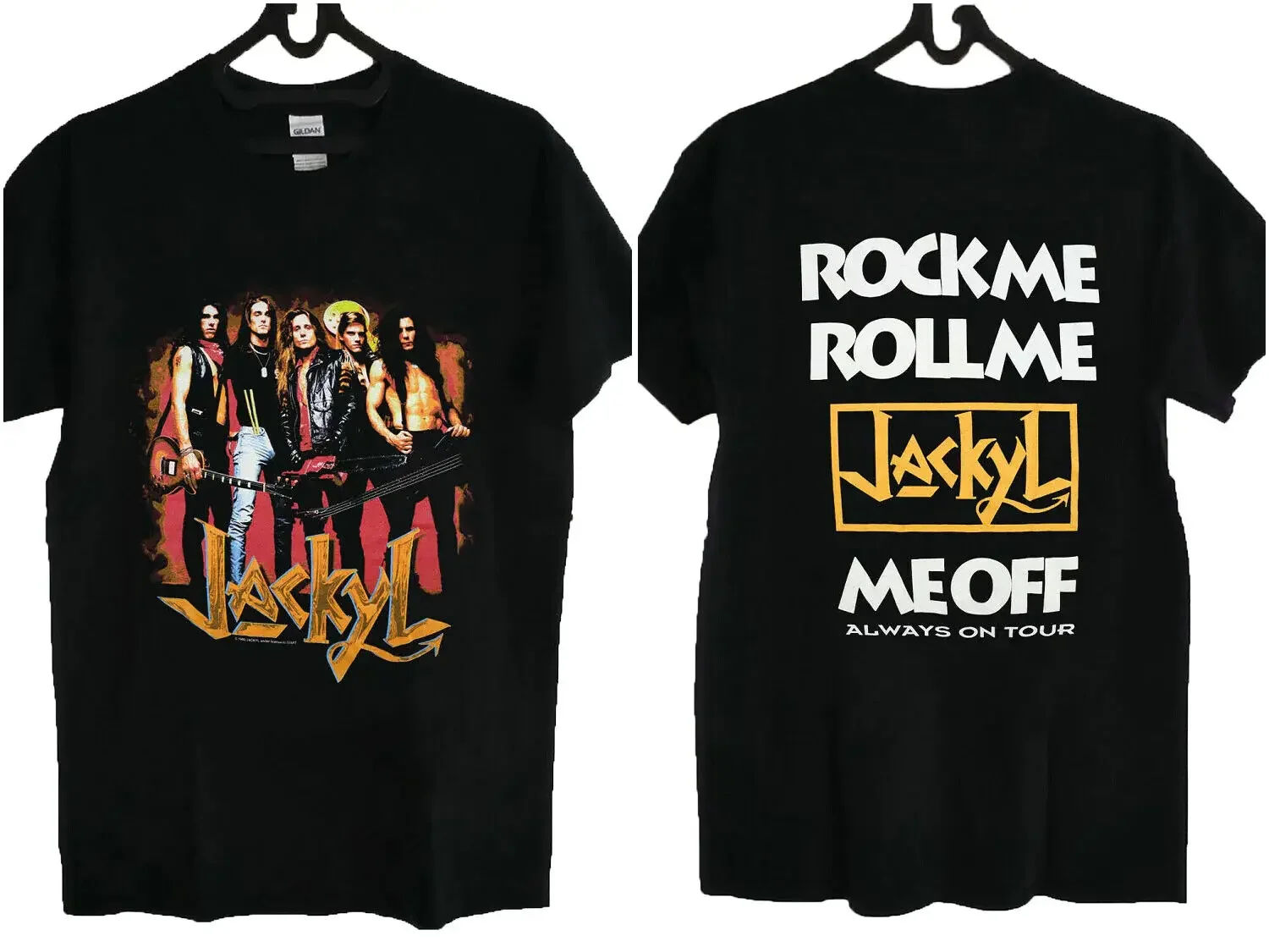 

VINTAGE JACKYL CONCERT TOUR 1993 ROCK ME ROLL ME T-SHIRT S-5XL