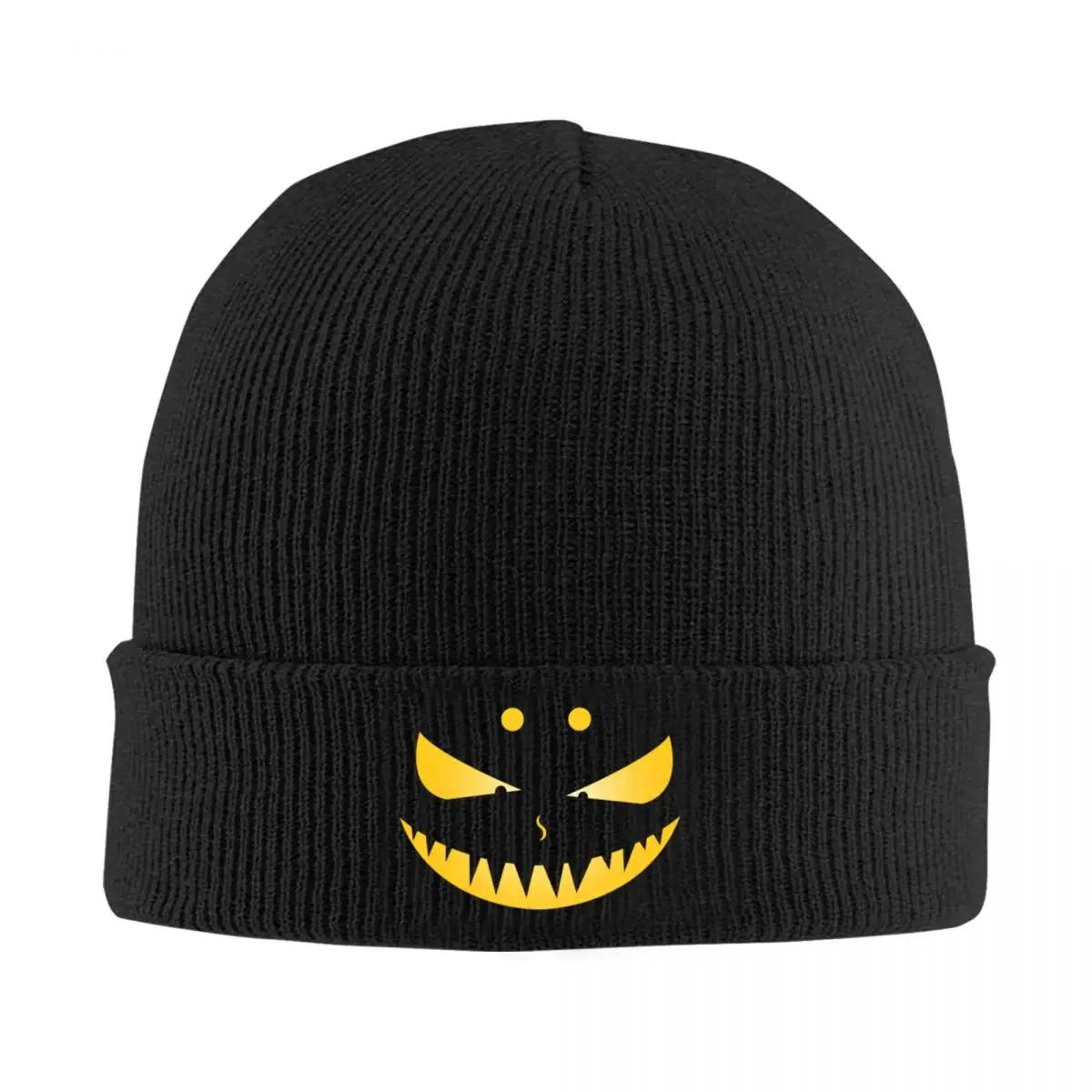 Spooky Gen Gar Beanie Hats Mouth Eyes Skullies Beanies Outdoor Sport Thermal Elastic Unisex Adult Caps Autumn Bonnet Hats Gift