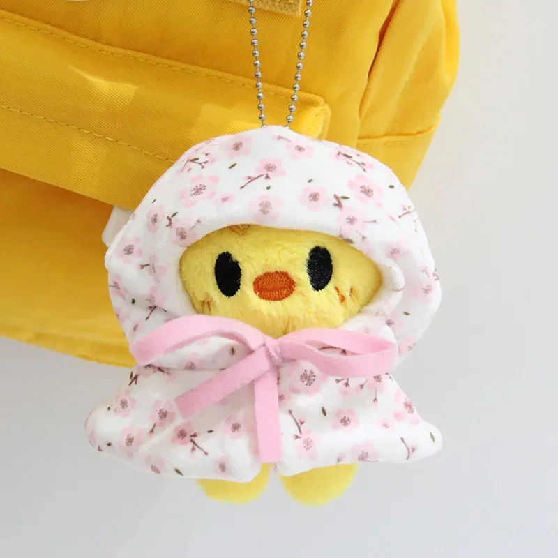 Neues Skzoo Niedliches Spielzeugset im Sakura-Thema mit Umhang, Schal, Verkleidungsfigur, Tasche, Schlüsselanhänger, Dekorativer Kawaii Plüschpuppen-Zubehör-Geschenk – Detail 21