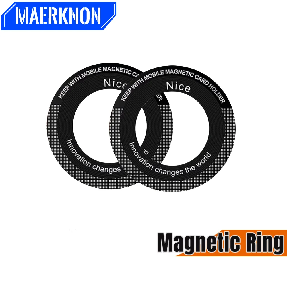 

1 шт., магнитное кольцо, магнитный держатель для телефона, аксессуар, магнитная притягивающая пластина для iPhone, Samsung, Xiaomi, база для беспроводной зарядки