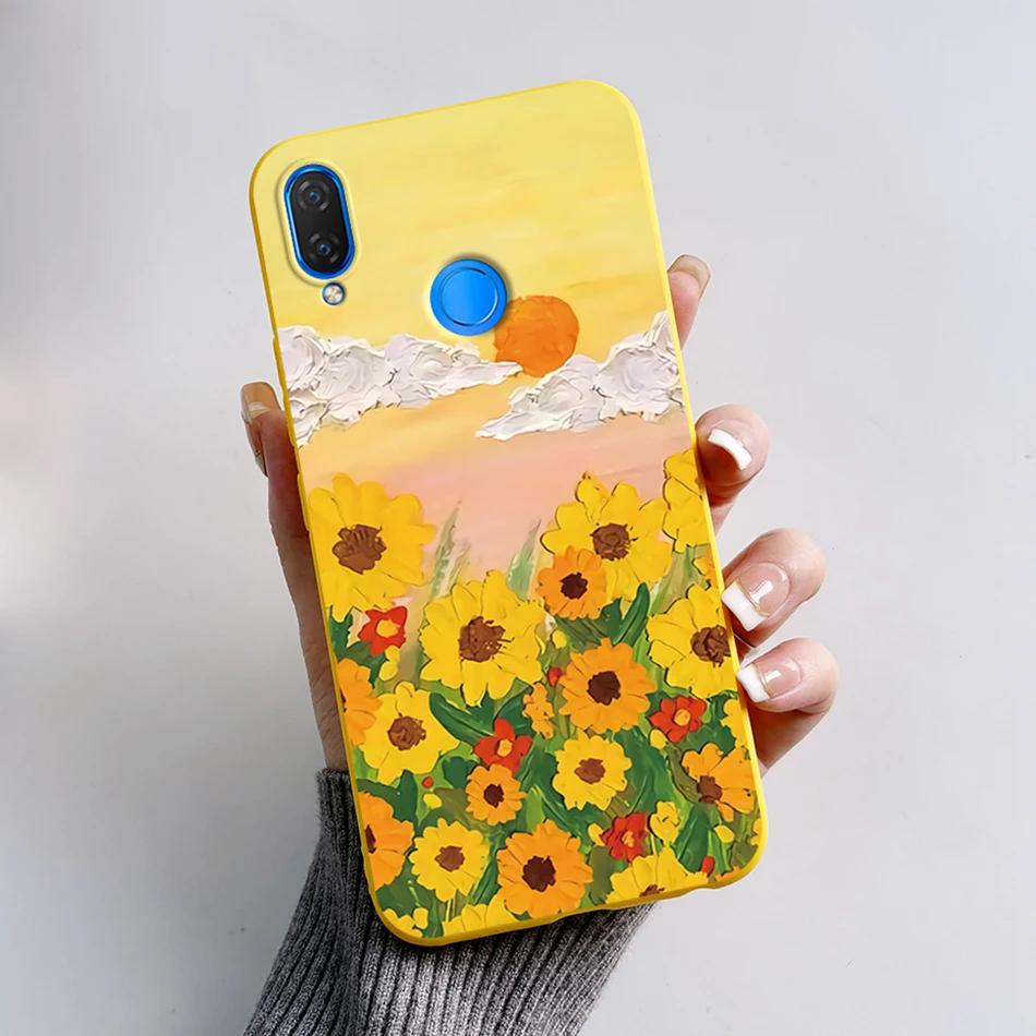 For Huawei Nova 3i INE-LX2 Phone Case Cute Bear Cartoon Frog Silicone Back Cover For Huawei P Smart Plus 2018 PSmart+ Soft Case image 3