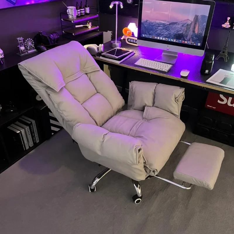 Organizer Comfortable Chairs Boys Aesthetic Wheels Salon Office Chair Ergonomic Recline Cadeiras De Escritorio Home Furniture