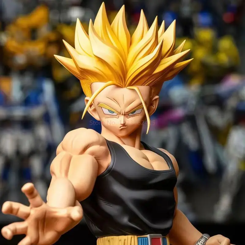 Dragon Ball Z Trunks Anime Figure Saiyan Trunks Action Figurine Model Statue Doll Collection Room Decor Christmas Birthday Gift