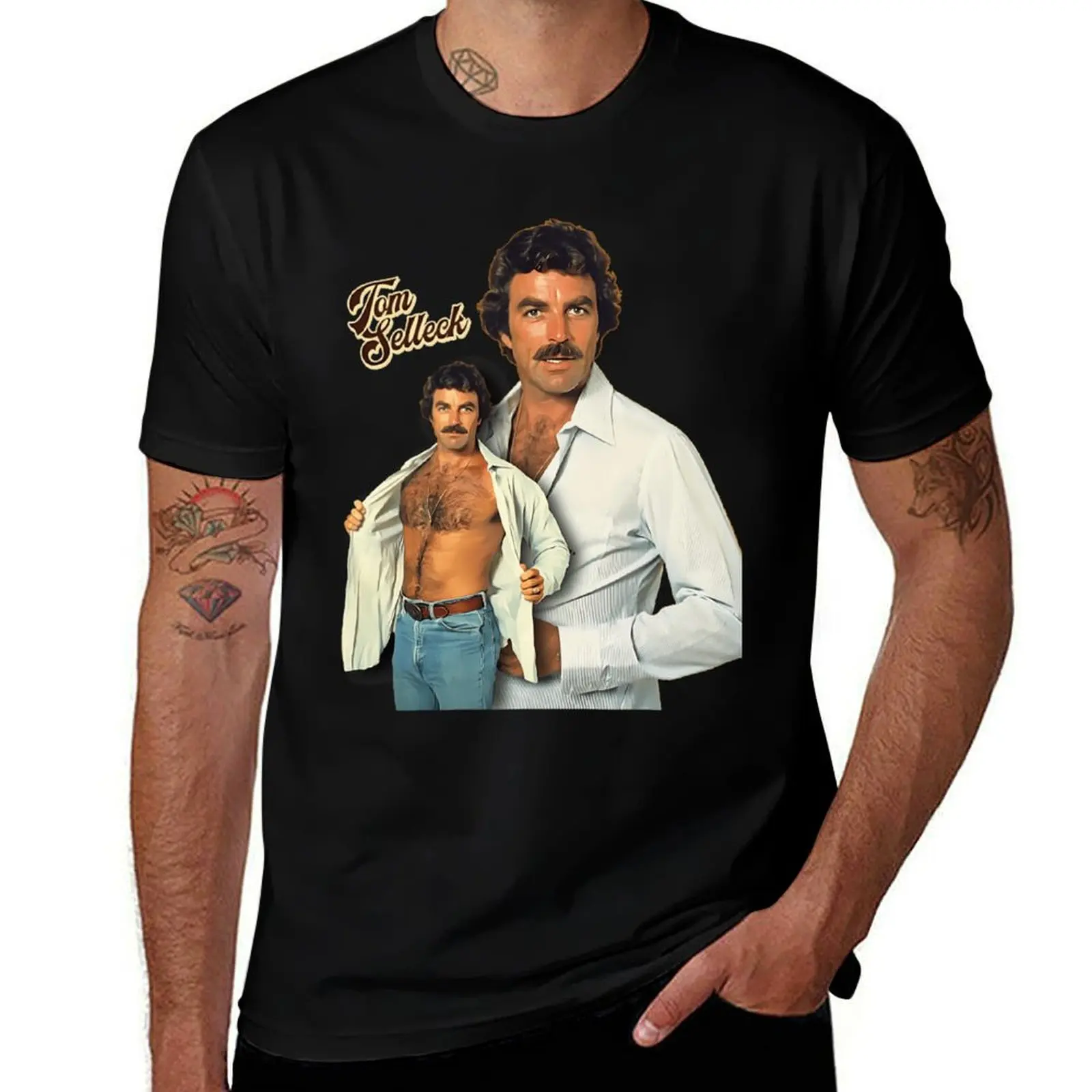 

Tom Selleck Is The Daddy T-Shirt man tshirt man t shirt heavy cotton