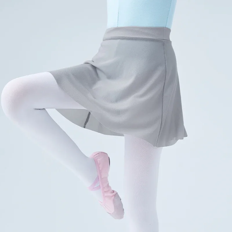 Girls Dance Skirt Ballet Mesh Short Skirts Tutu Stage Dancewear Mini Dance Skirt Dance Practice Skirts