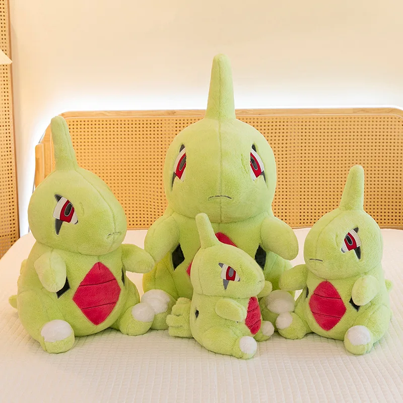 30/65cm Pokemon Larvitar peluche Kawaii Anime Cartoon enorme pokragon bambola carina peluche ripiene giocattoli per bambini regali di natale