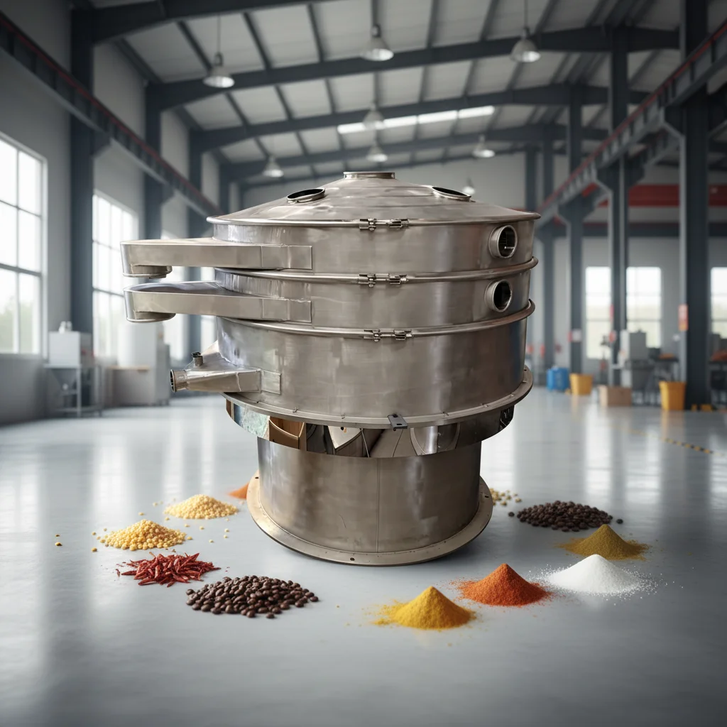 Electric Wheat Flour Ultrasonic Vibro Vibrating Sieve