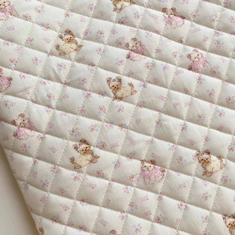 

Yorkshire girl-like small floral jacquard cotton fabric handmade DIY bag, coat, handbag, clothing, cotton coat fabric