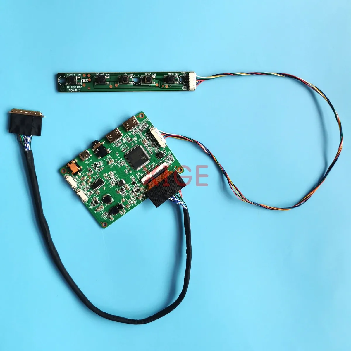 

For B156XTT01.0 B156XTT01.2 Controller Driver Board Laptop Monitor Screen LVDS 40 Pin Mini-HDMI 15.6" Micro USB 1366x768 DIY Kit