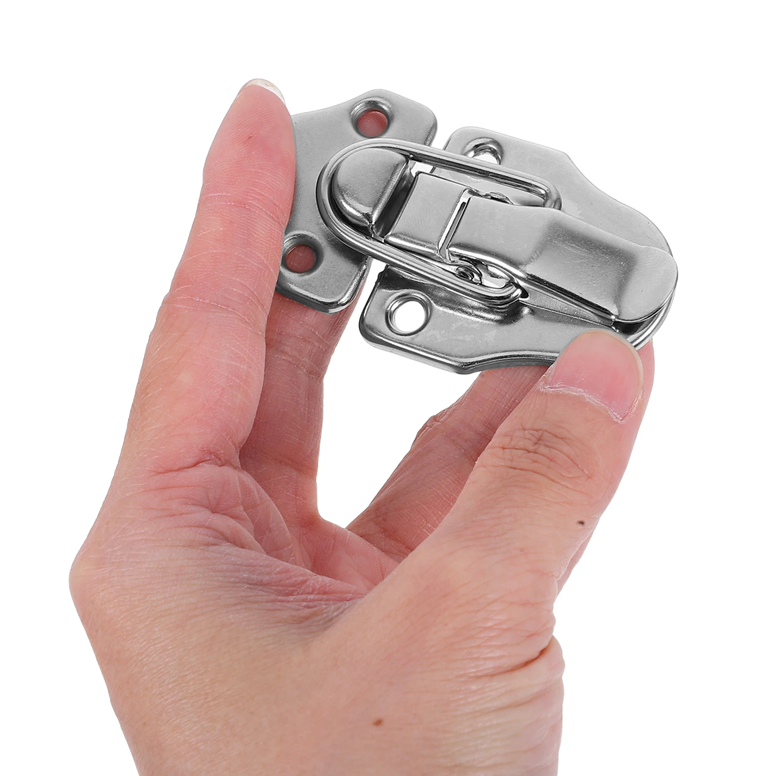 

6 Pcs Retro Wooden Box Lock Buckle Iron Latch Toggle Clasp for Jewelry Tool Gift Boxes Storage Chests Vintage Style Hasp