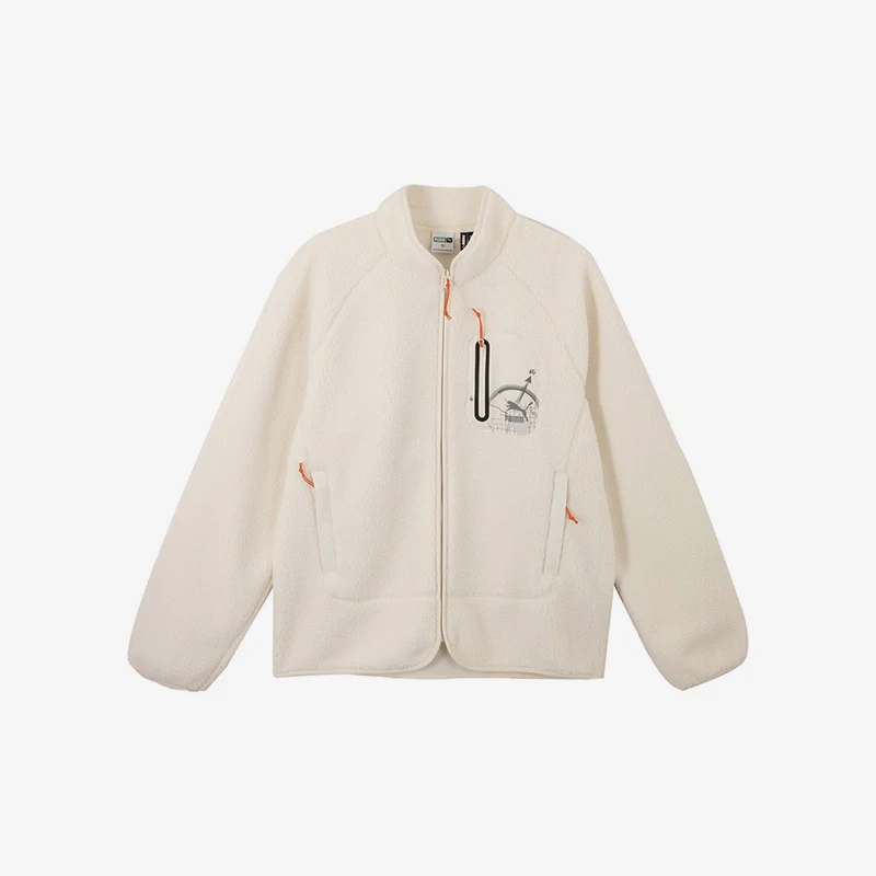 

Puma Genuine Winter Men's Lamb Fleece Stand Collar Warm Jacket 624528-65