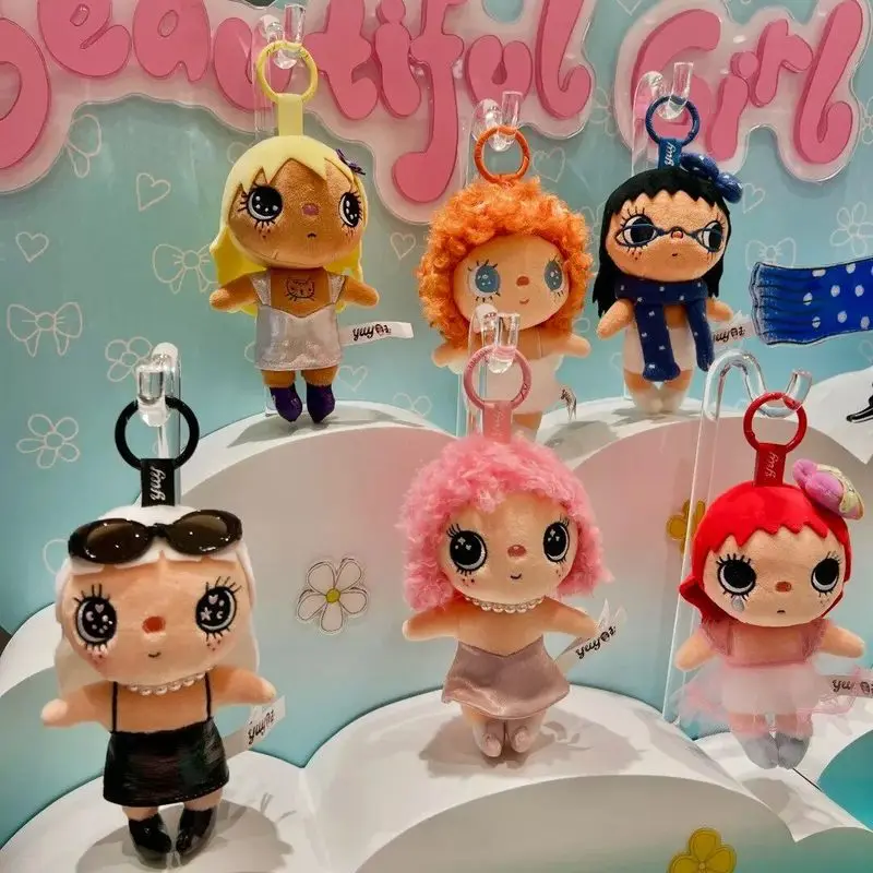 Yuy Beautiful Girl Series Plush Blind Box Hanging Doll Cute Stuffed Plush Toy Surprise Gift For Adult Collectors