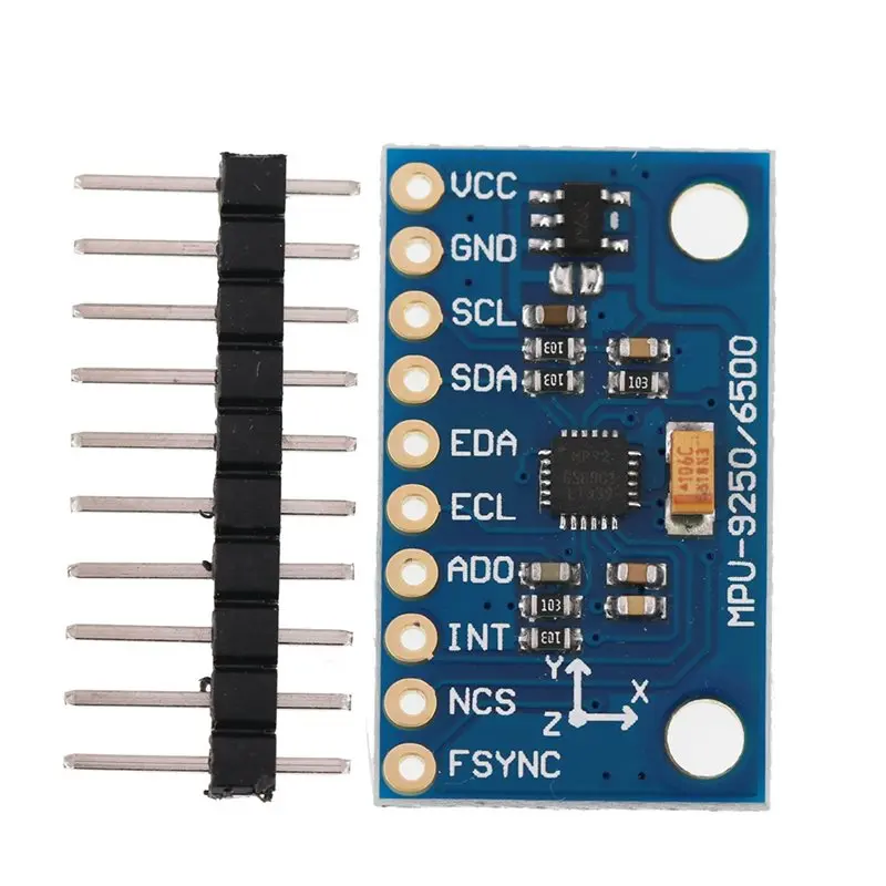 

A13E-SPI IIC/I2C GY-9250 MPU 9250 9-Axis Attitude +Gyro+Accelerator+Magnetometer Sensor Board Module MPU9250 3-5V Power