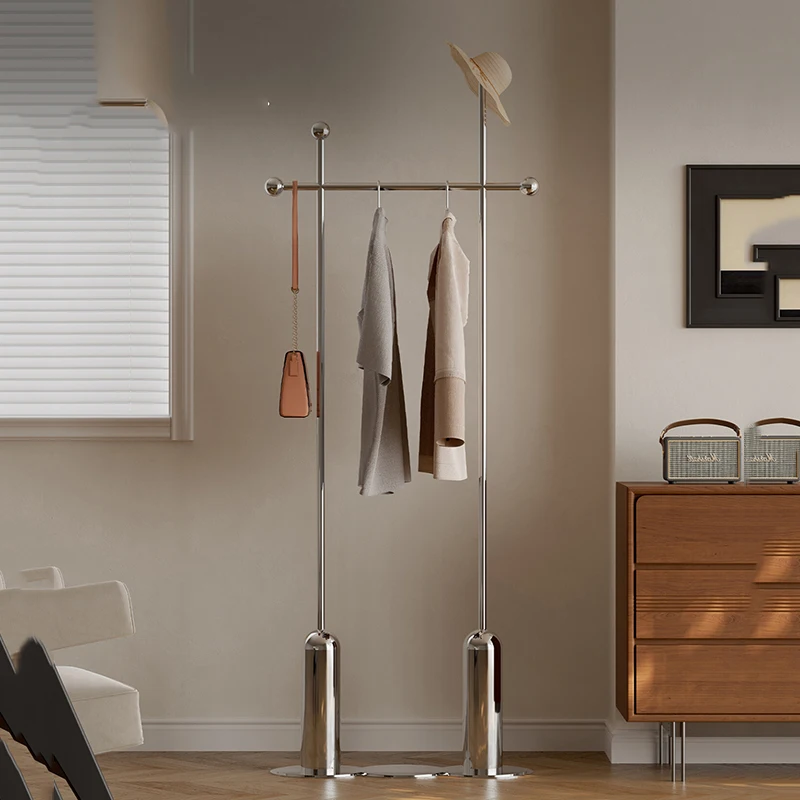 

Металлические вешалки для одежды в минималистичном стиле, современные вешалки для сумок, скандинавские роскошные напольные вешалки для одежды, мебель для дома