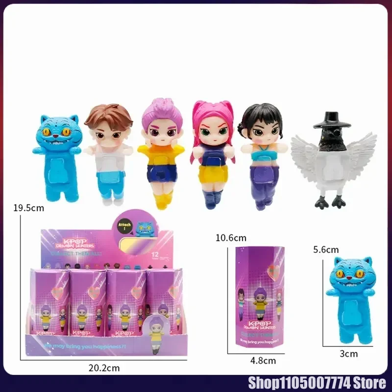 

K-Pop Demon Hunters слепая коробка Devil Saja Collect аниме фигурка детская вечеринка косплей игровой мультфильм охотаник декоративный рождественский подарок