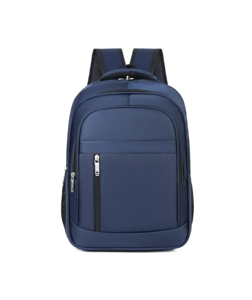 Men's large capacity multi-compartment laptop bag simple backpack backpack