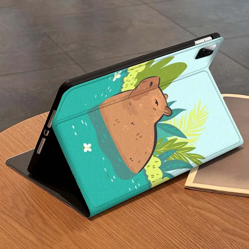 

Capibala Cute Anime For Xiaomi Redmi Mi Pad 4 5 6 6s 7 8 SE Pro 2 11 Plus Max 12.4 11 11.2 12.5 8.7 inch Tablet Case