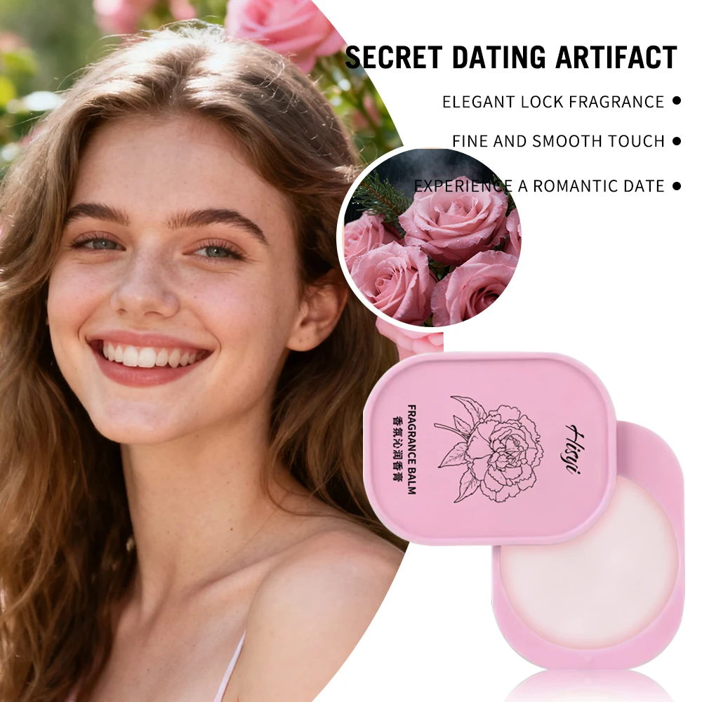 بلسم عطر صلب – روائح زهور تدوم طويلاً، نباتي، مدمج، استخدام الوجه/اليدين/الجسم، للجنسين، معتمد، صديق للبشرة #4