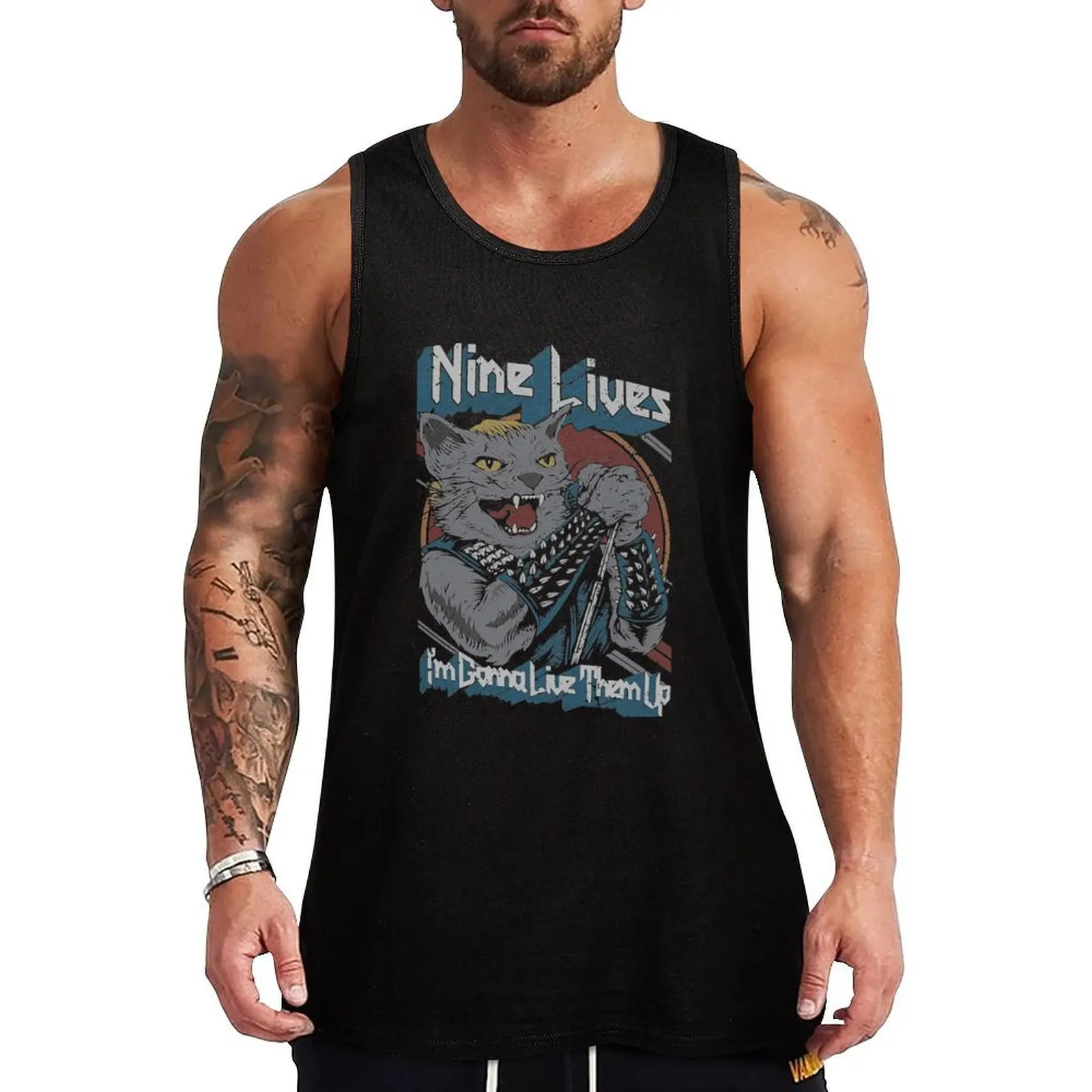 

HISSING FOR VENGEANCE Tank Top best selling products sleeveless Men's t-shirts t-shirt Men's sports suits