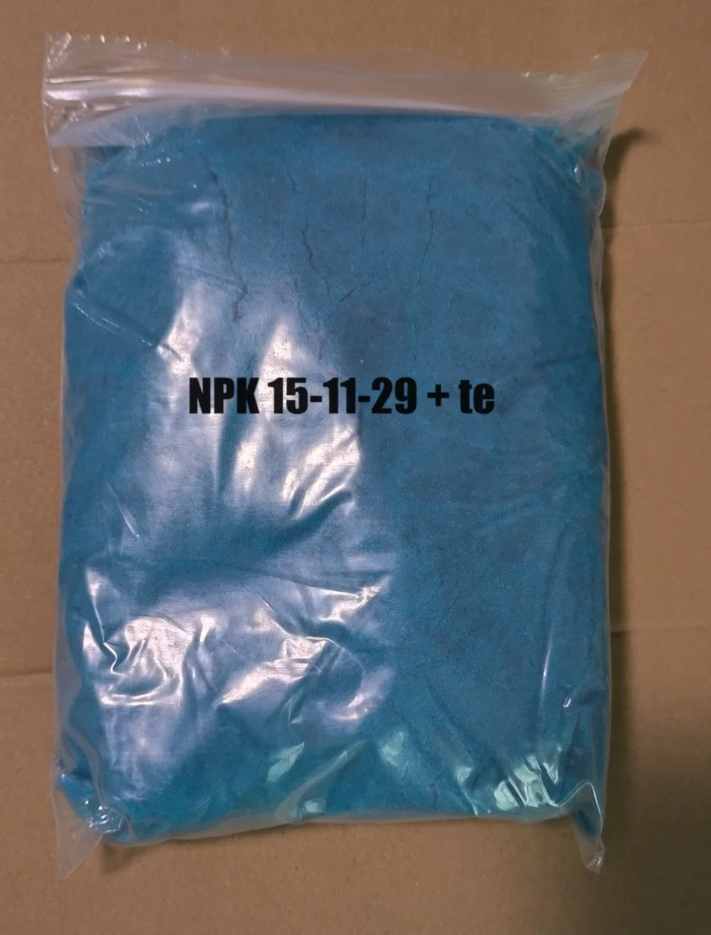 

NPK 15-11-29 + te compound water soluble fertilizer trace element