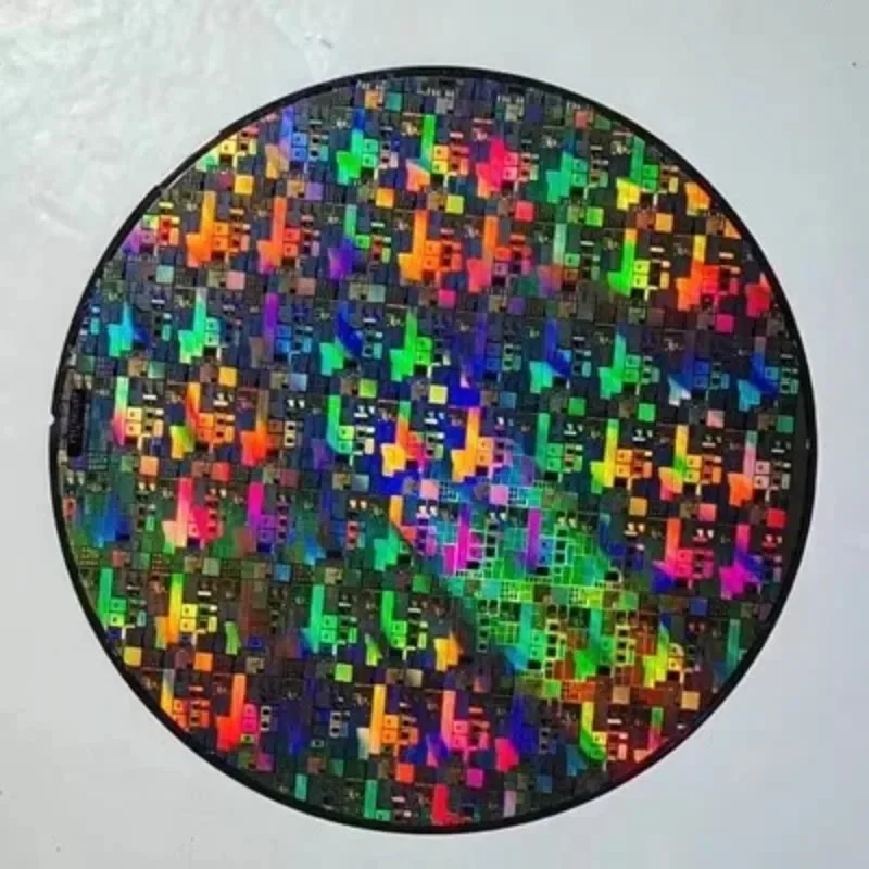 Wafer Integrated Circuit CPU Chip 12inch 8inch 6inch IC Semiconductor CMOS Photolithography Chip  Silicon Wafer